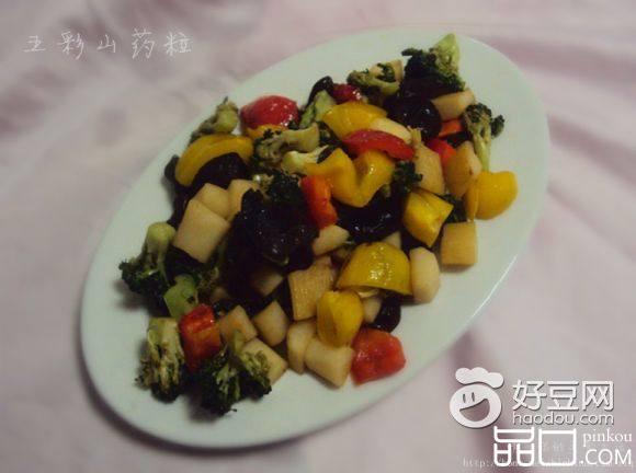 五彩山药粒