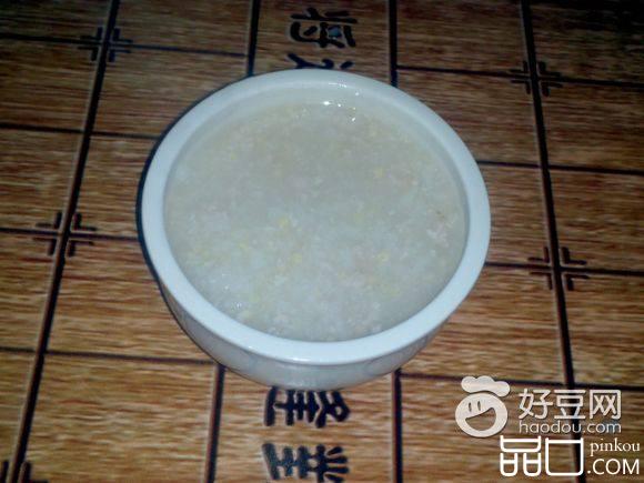 山药瘦肉小米粥