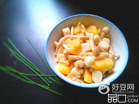 山药土豆炒大金针菇