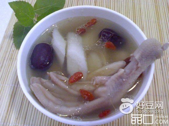 山药煲鸭汤