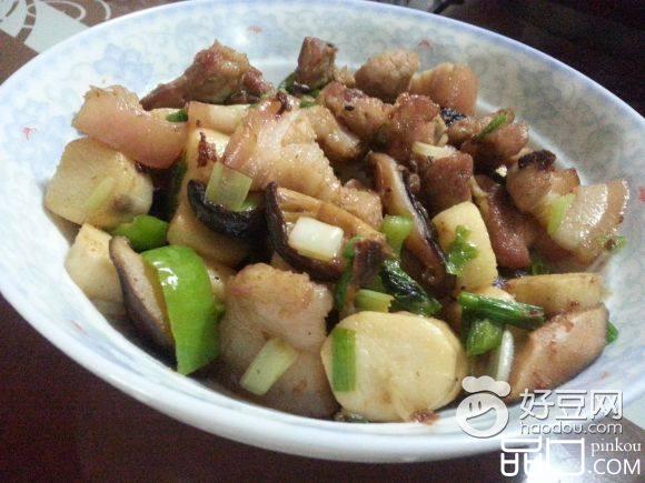 山药香菇炒肉