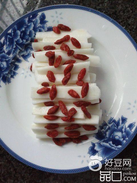 蒸山药