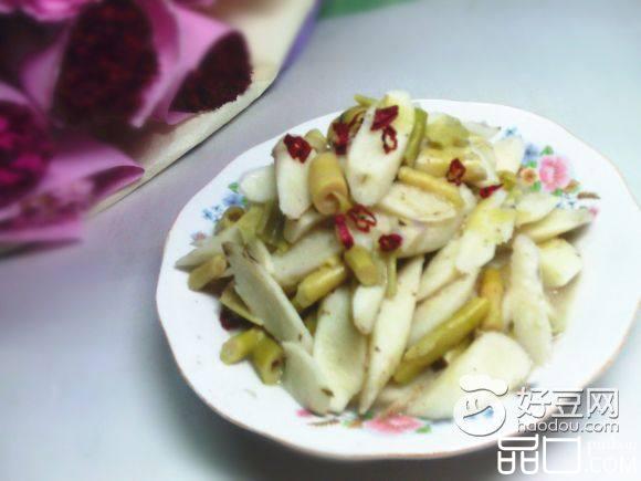 咸笋炒山药