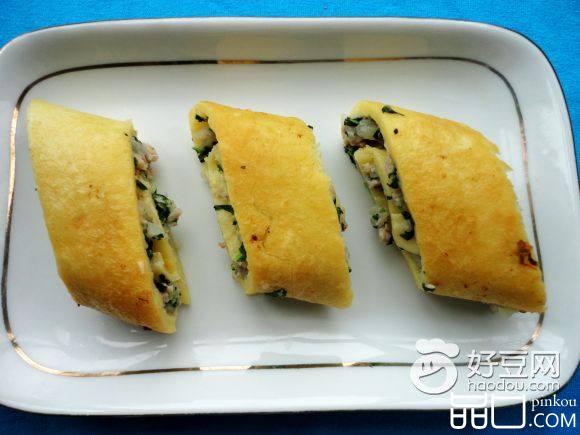 黄金肉糜山药卷