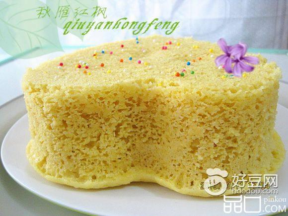 山药粘米小发糕