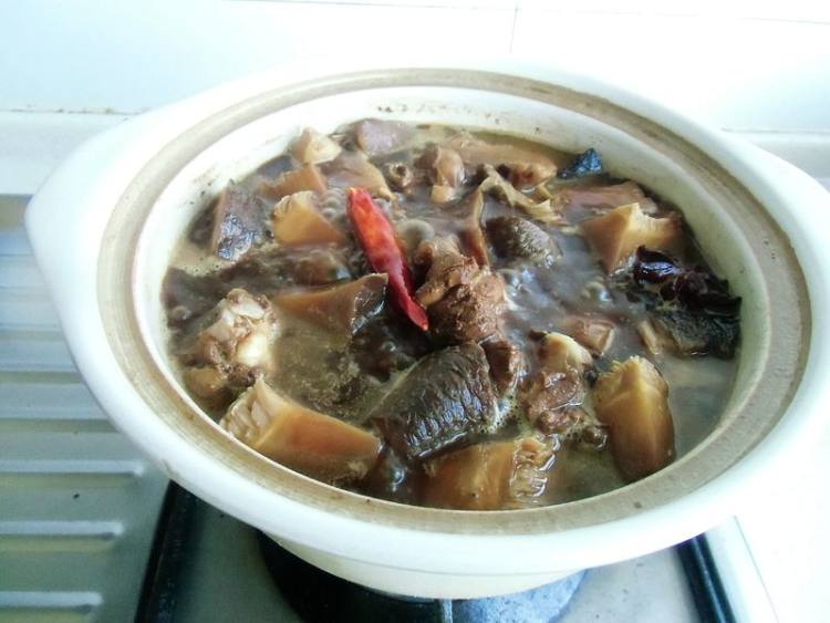 砂锅鸭块步骤10