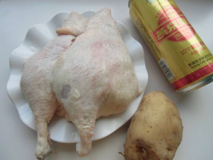啤酒鸭煲步骤1