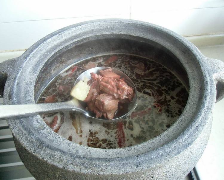 啤酒鸭煲步骤12