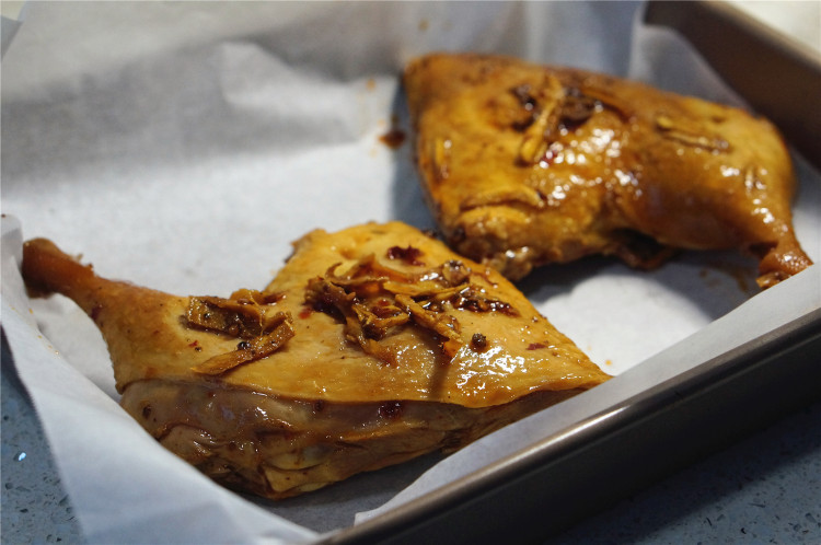 酱香烤鸭腿步骤5