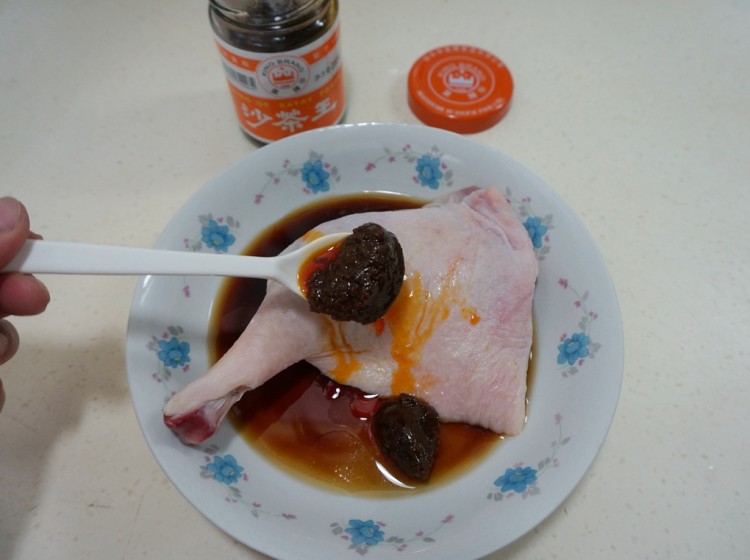烤沙茶鸭腿步骤2