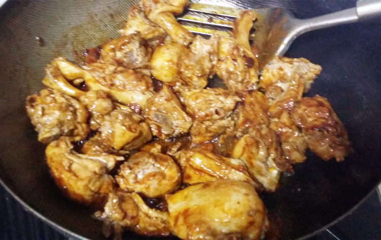 啤酒烧鸭肉步骤8