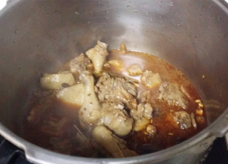 啤酒烧鸭肉步骤12