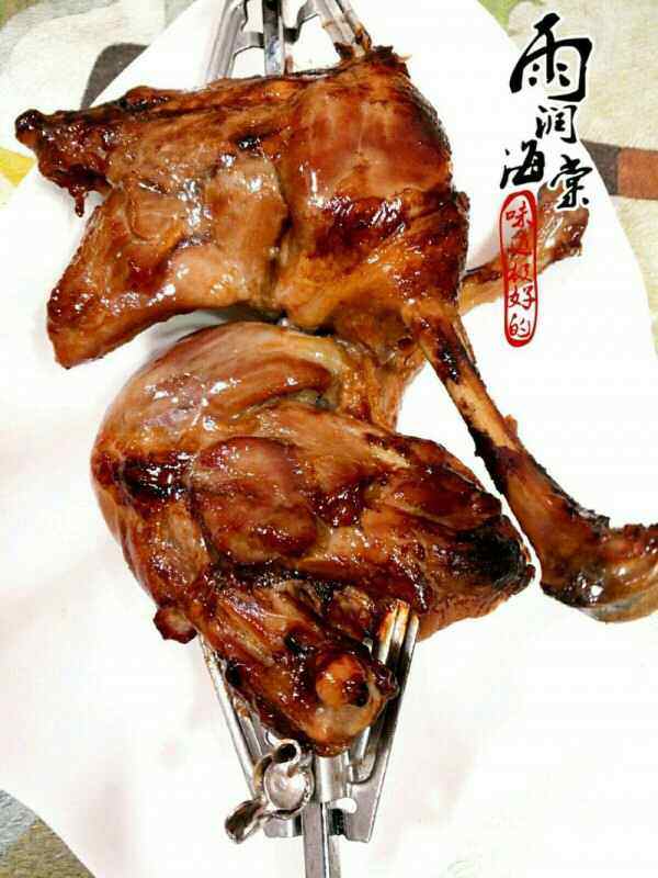 转叉烤鸭腿步骤5