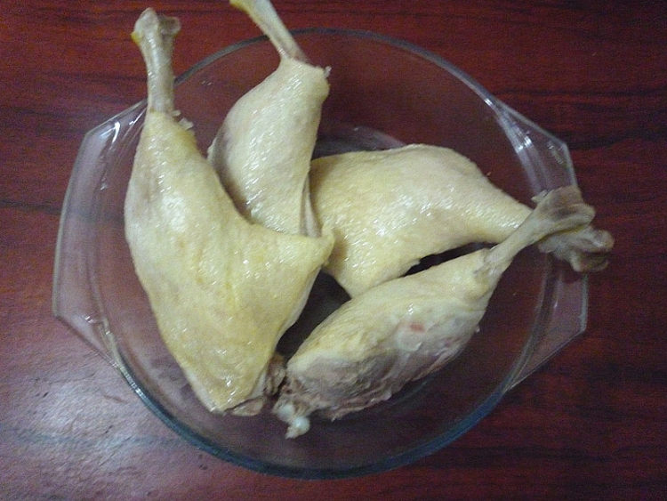 葱烧鸭腿步骤4