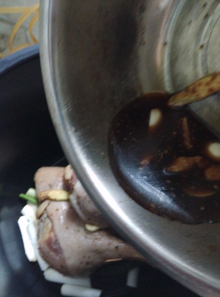 压力锅版焗鸭腿步骤8