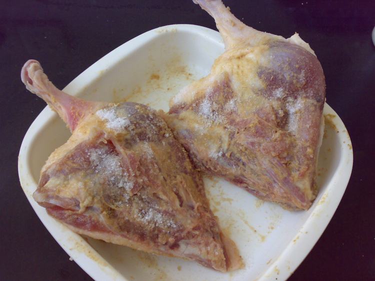 咸香鸭腿步骤2