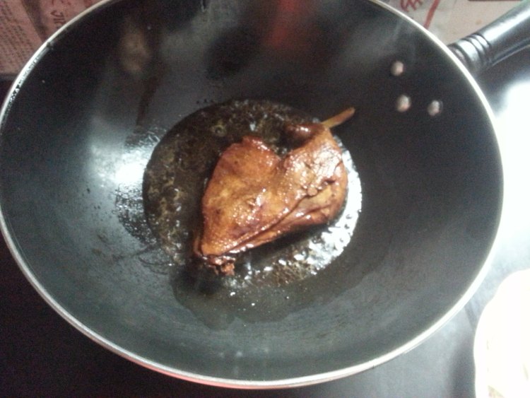 鸭腿豆腐干步骤2