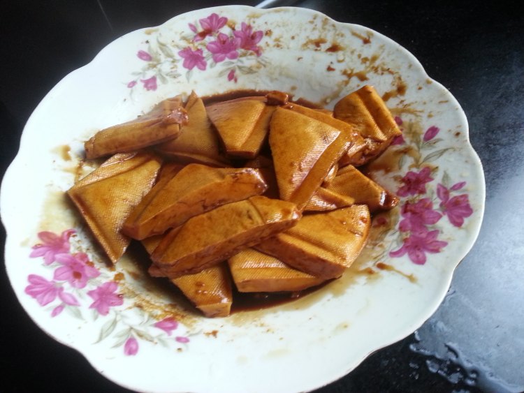 鸭腿豆腐干步骤8