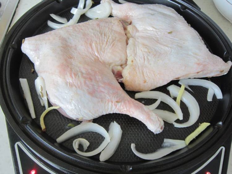 香煎鸭腿步骤7