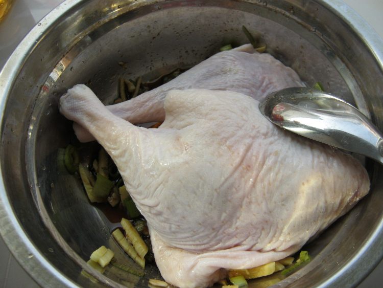 果蔬香烤鸭腿步骤7