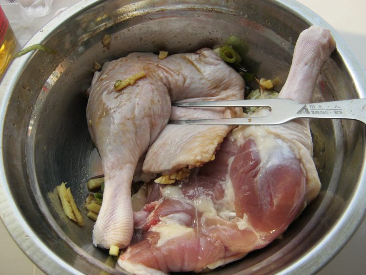 果蔬香烤鸭腿步骤8
