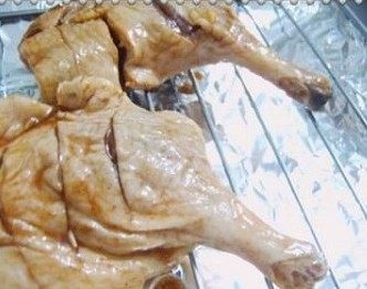柠香肉酱烤鸭腿步骤3