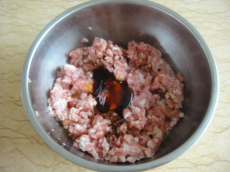 【手工美食】肉饼蒸咸步骤2