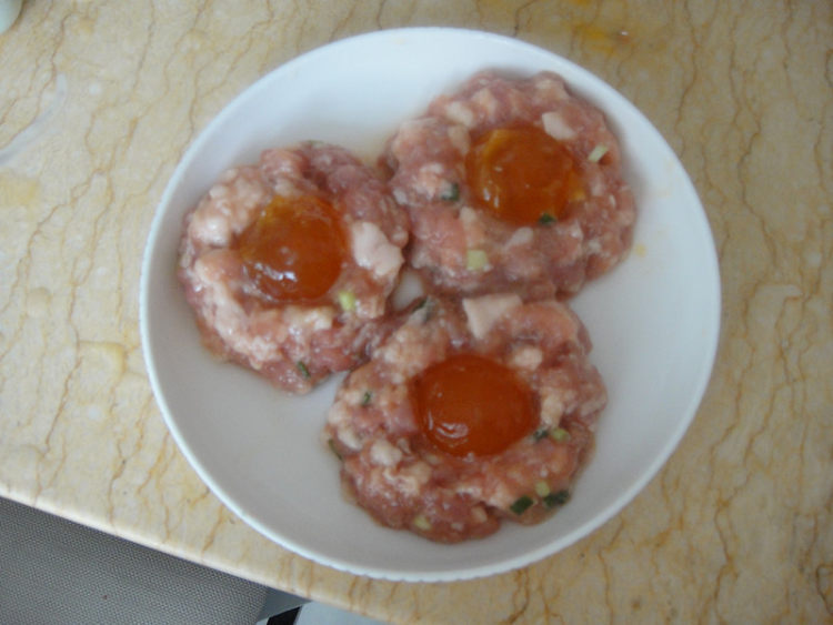 【手工美食】肉饼蒸咸步骤6