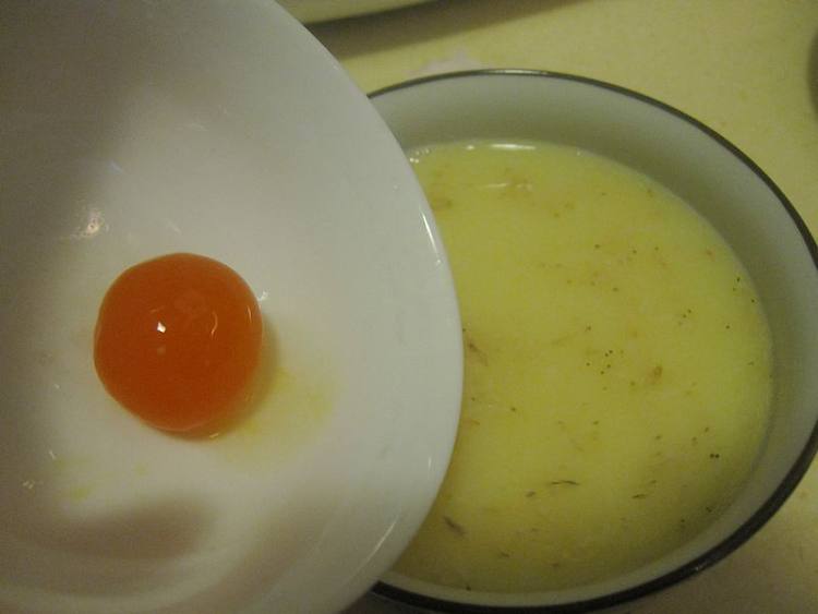 虾皮干贝蒸水蛋步骤9