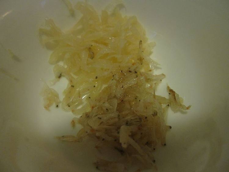 虾皮干贝蒸水蛋步骤7
