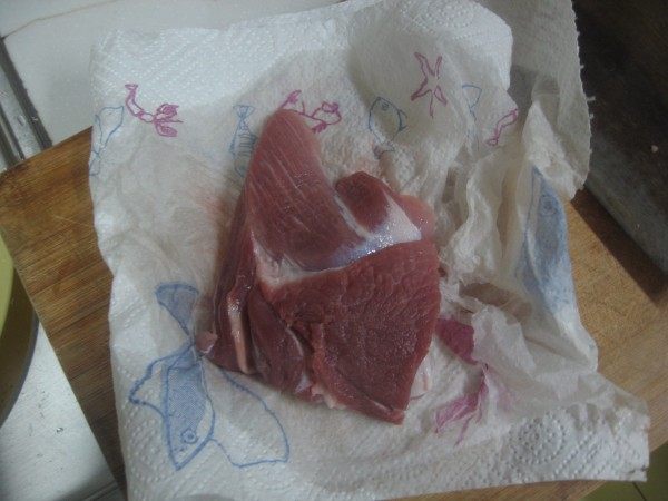 双蛋蒸肉步骤1