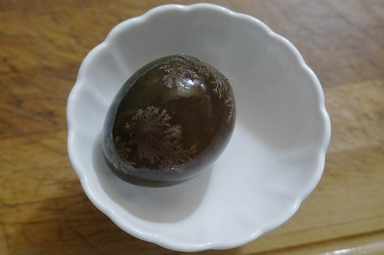 皮蛋拌翠衣步骤4