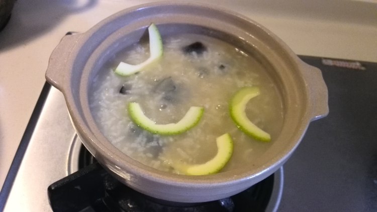 时蔬皮蛋粥步骤9
