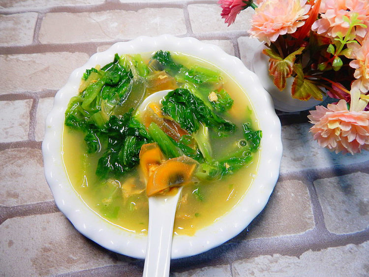 生菜皮蛋汤步骤11