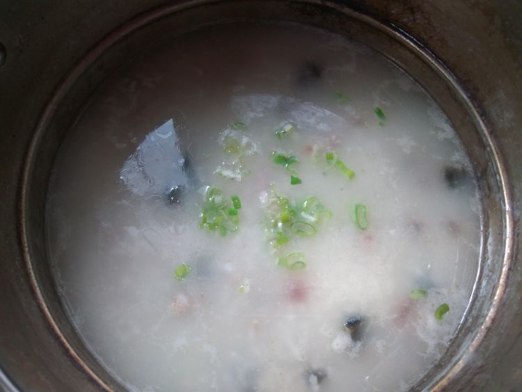 皮蛋瘦肉粥#多效护理步骤9