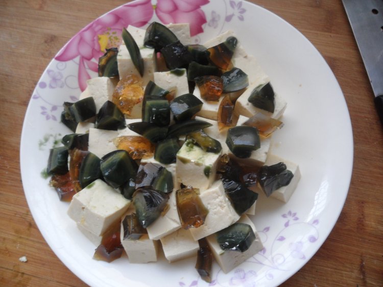 皮蛋北豆腐步骤4