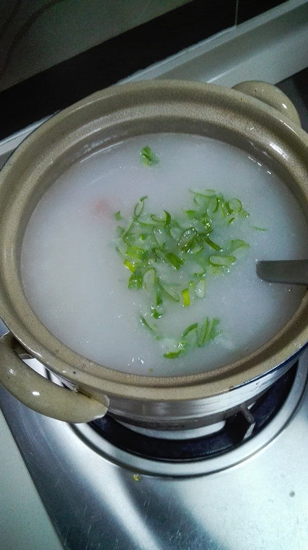 皮蛋腊肠粥步骤9