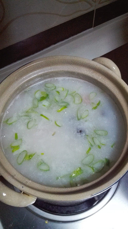 皮蛋腊肠粥步骤10