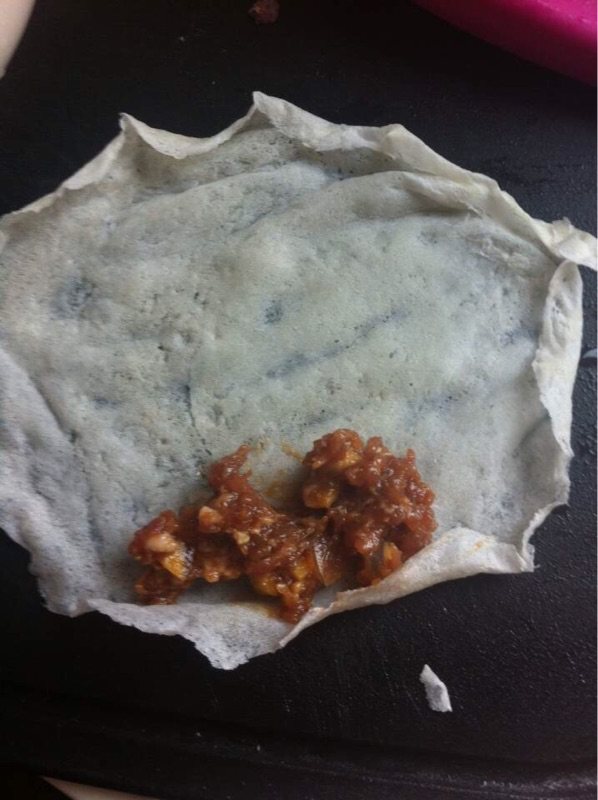 皮蛋肉春卷步骤11