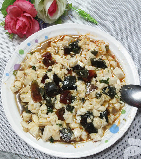 豆腐拌皮蛋步骤14