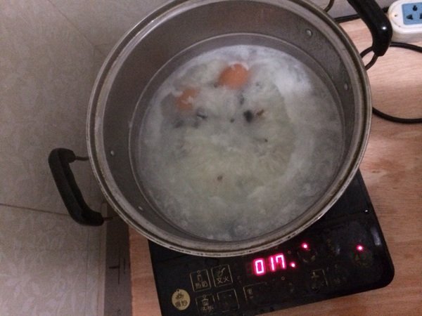 皮蛋青菜粥步骤5