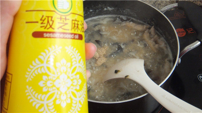 皮蛋肉根粥步骤10