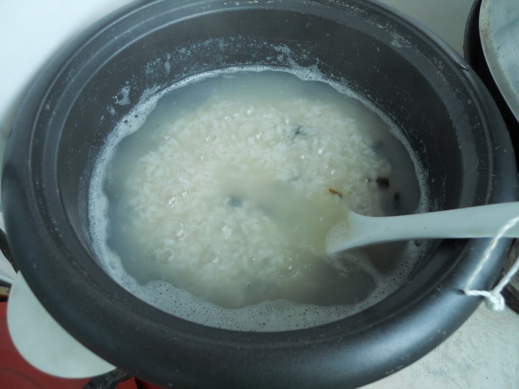 皮蛋香粥步骤5