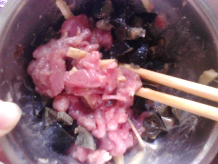 皮蛋肉粥步骤3