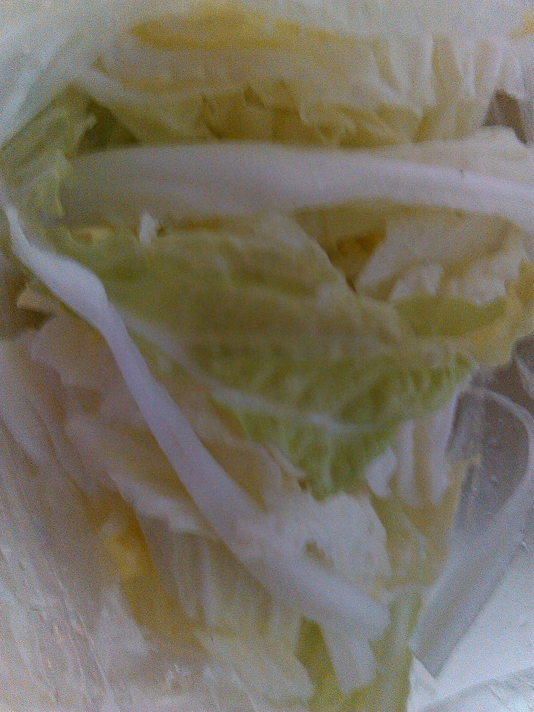 皮蛋肉末白菜粥步骤6