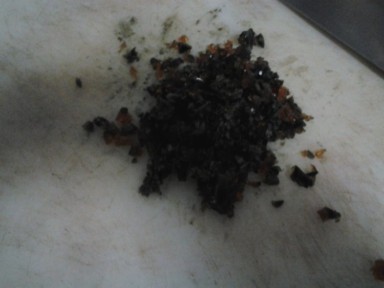 皮蛋荠菜粥步骤2