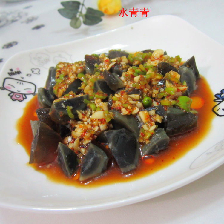 醋皮蛋丁步骤7
