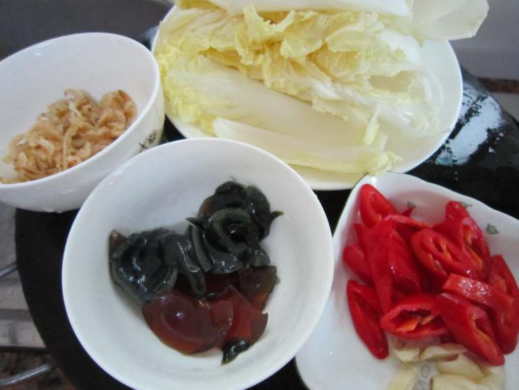 上汤大白菜步骤2