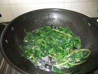 上汤芫菜步骤8