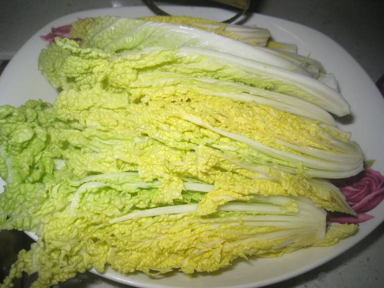 上汤粉丝娃娃菜步骤1